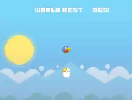 Jwèt Flappy Flight sou entènèt
