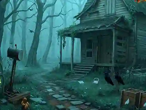 Jwèt Whispering Abode Escape sou entènèt
