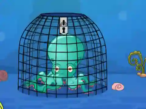 Jwèt Release Octopus from Cage sou entènèt