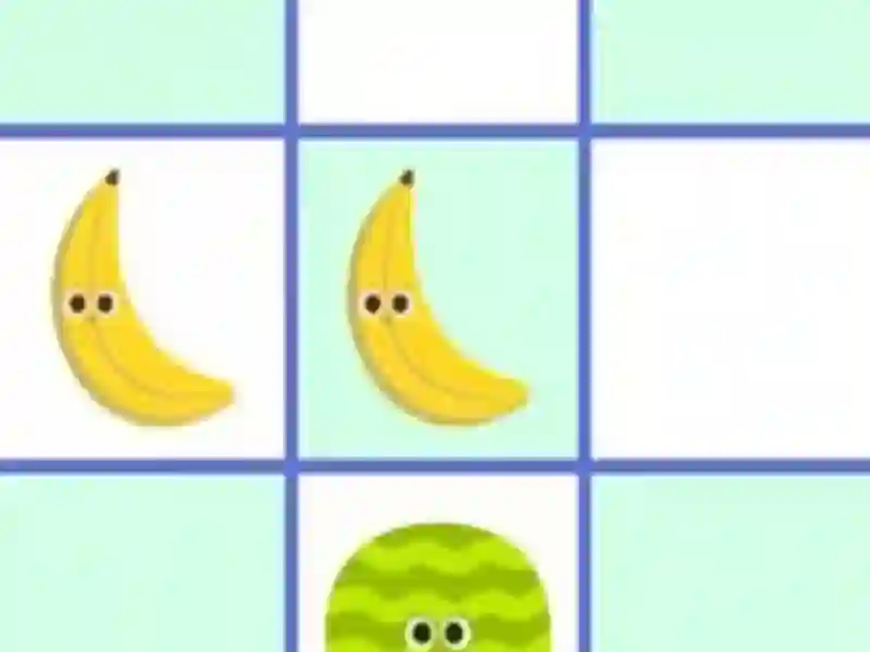 Jwèt Juicy Tic Tac Toe Battle sou entènèt