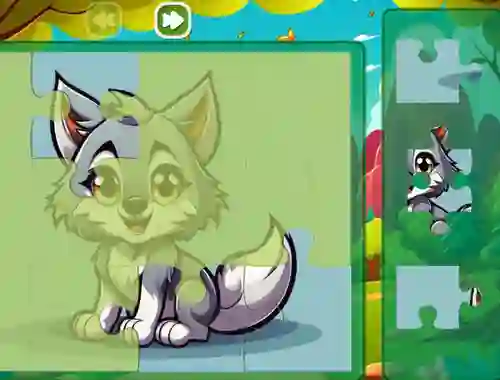Jwèt Animal Explorer Puzzle sou entènèt