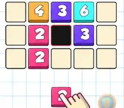 Jwèt Number Merging Challenge sou entènèt