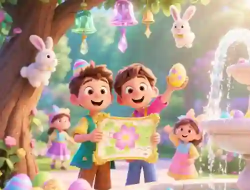 Jwèt Find The Differences: Easter Egg Hunt sou entènèt