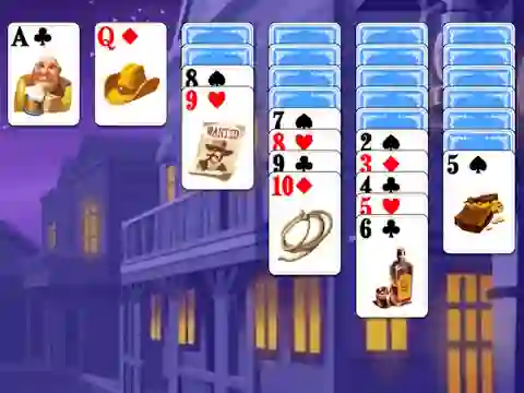Jwèt Solitaire Reverse sou entènèt