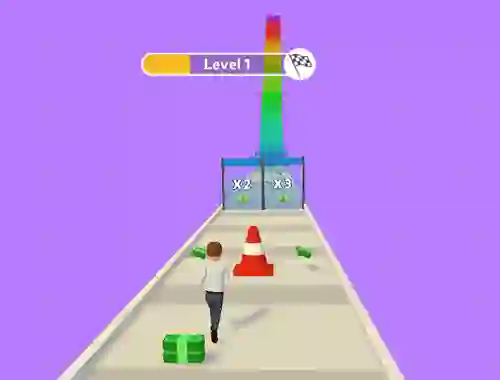 Jwèt Money Stack Run 3D sou entènèt