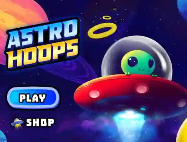 Jwèt Astro Hoops sou entènèt