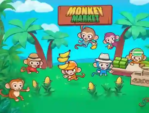 Jwèt Monkey Market sou entènèt