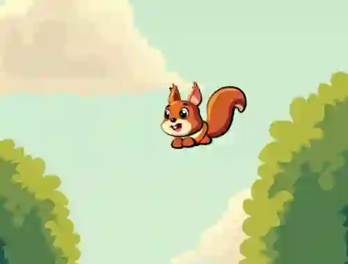 Jwèt Flying Squirrel sou entènèt