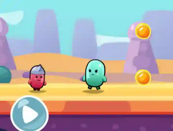 Jwèt Slime Runner sou entènèt