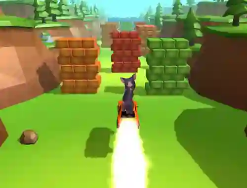 Jwèt Ratomilton Rocket Car sou entènèt