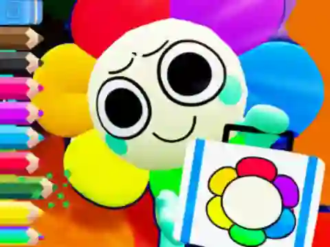 Jwèt Coloring Book: Dandy's World Members sou entènèt