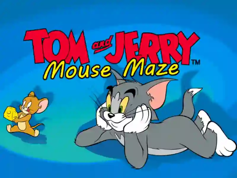 Jwèt Tom and Jerry mouse maze sou entènèt