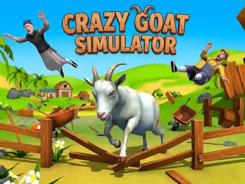 Jwèt Crazy Goat Simulator sou entènèt
