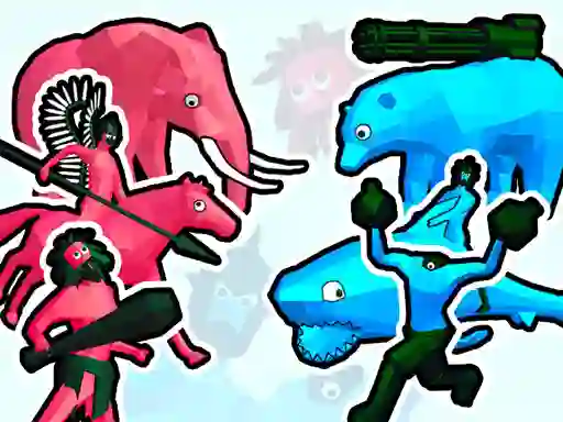Jwèt Funny Battle Simulator 2 sou entènèt
