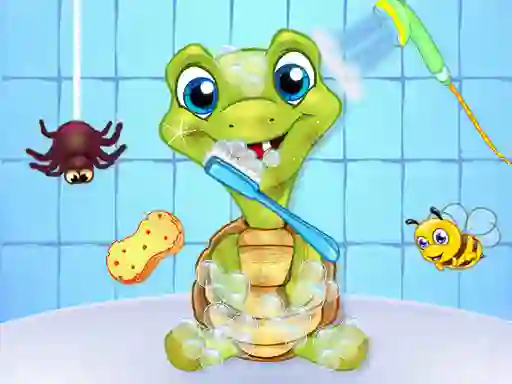 Jwèt Pet Wash sou entènèt