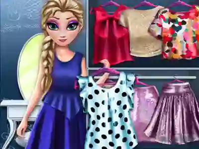 Jwèt Frozen Princess sou entènèt