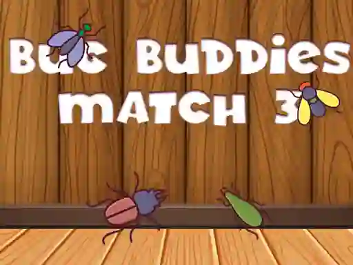 Jwèt Bug Buddies Match 3 sou entènèt