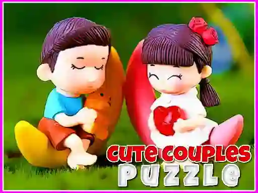 Jwèt Cute Couples Puzzle sou entènèt