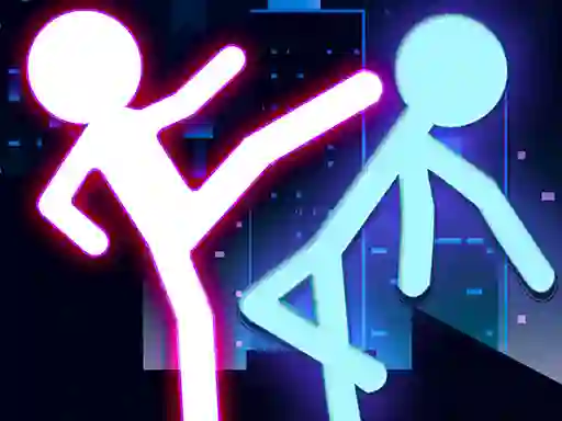 Jwèt Stickman Ultimate Street Fighter 3D sou entènèt