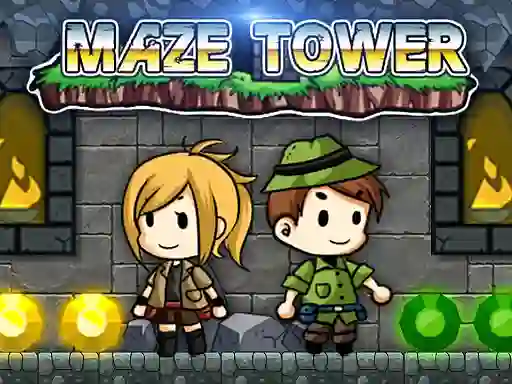 Jwèt Maze Tower sou entènèt