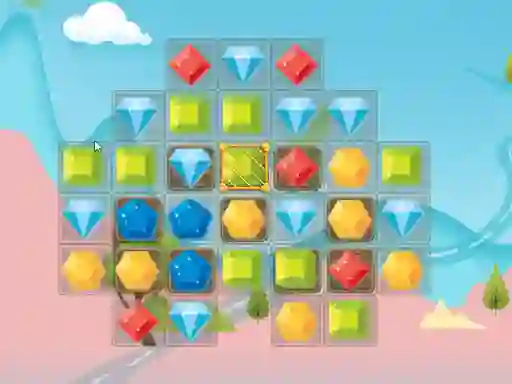 Jwèt Jewels Match 3 sou entènèt