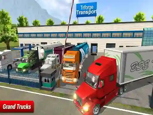 Jwèt Ultimate Off Road Cargo Truck Trailer Simulator sou entènèt