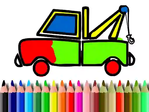 Jwèt Back To School: Truck Coloring sou entènèt