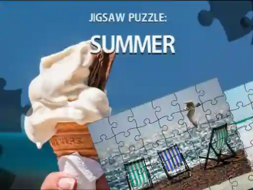 Jwèt Jigsaw Puzzle Summer sou entènèt
