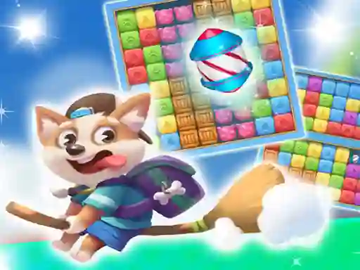 Jwèt Puppy Blast Lite sou entènèt