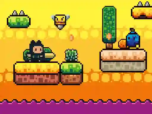 Jwèt Super Steve Adventure sou entènèt
