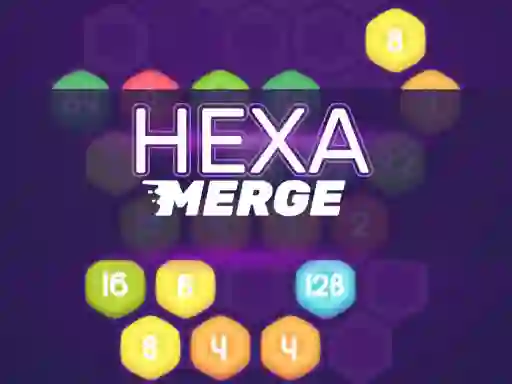 Jwèt Hexa Merge sou entènèt