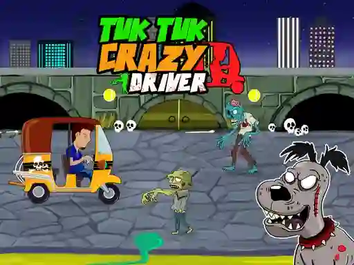 Jwèt Tuk Tuk Crazy Driver sou entènèt