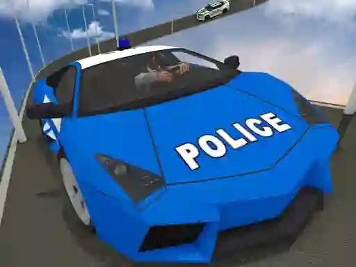 Jwèt Impossible Police Car Track sou entènèt