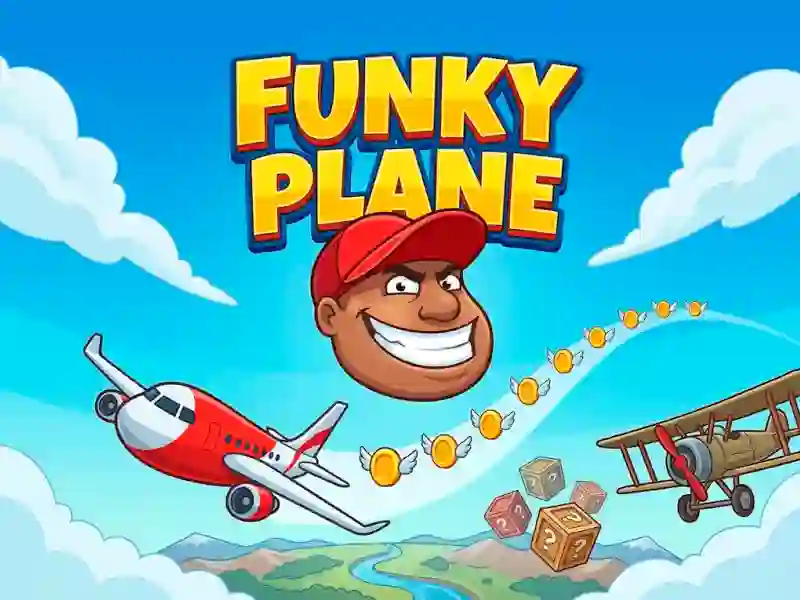 Jwèt Funky Plane sou entènèt
