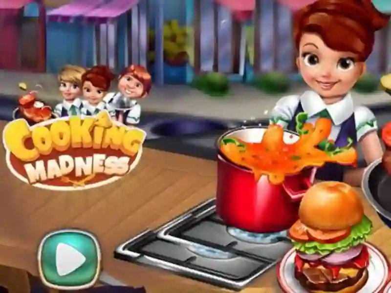 Jwèt Cooking Madness sou entènèt