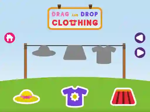 Jwèt Drag and Drop Clothing sou entènèt