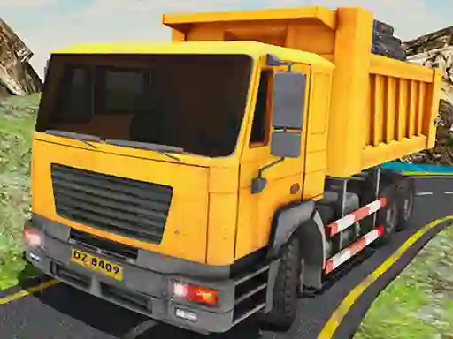 Jwèt US Cargo Truck Driver Racing Game sou entènèt