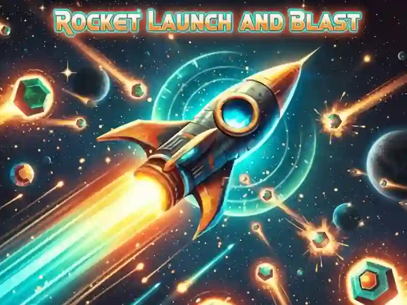 Jwèt Rocket Launch And Blast sou entènèt