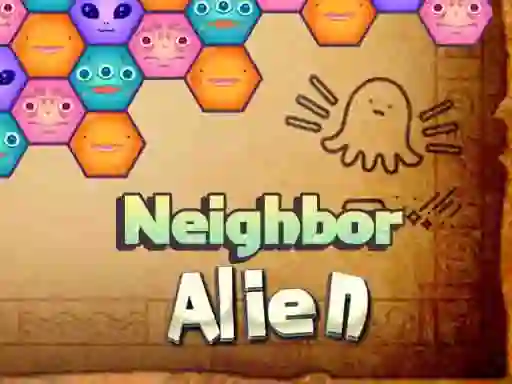 Jwèt Neighbor Alien sou entènèt