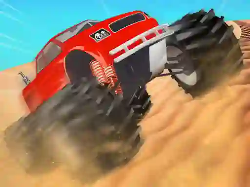 Jwèt Monster Truck Crush sou entènèt