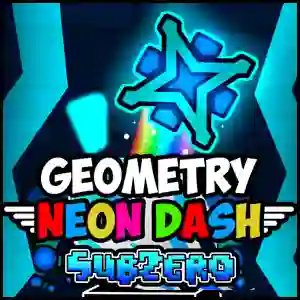 Jwèt Geometry Neon Dash subzero sou entènèt