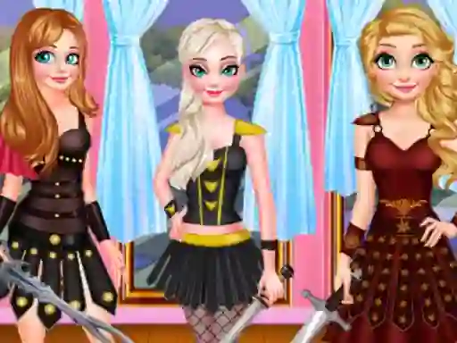 Jwèt Warrior princess sou entènèt