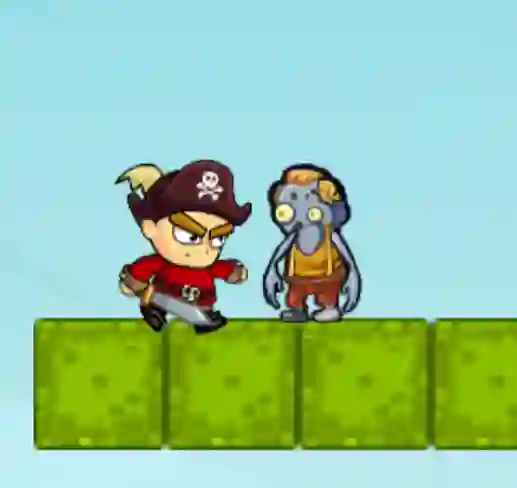 Jwèt Treasure Hook Pirate sou entènèt