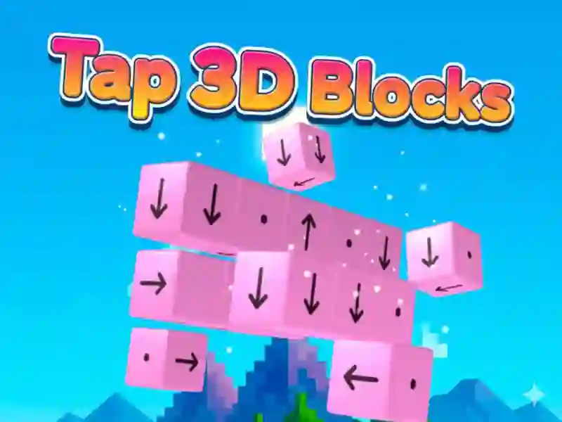 Jwèt Tap 3D Blocks sou entènèt