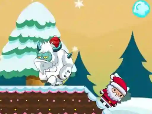 Jwèt New Year Santa Adventures sou entènèt
