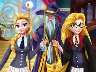 Jwèt Princesses at School of Magic sou entènèt