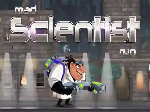Jwèt Mad Scientist Run sou entènèt