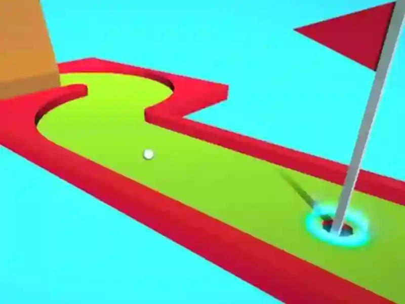 Jwèt Golf Mini sou entènèt