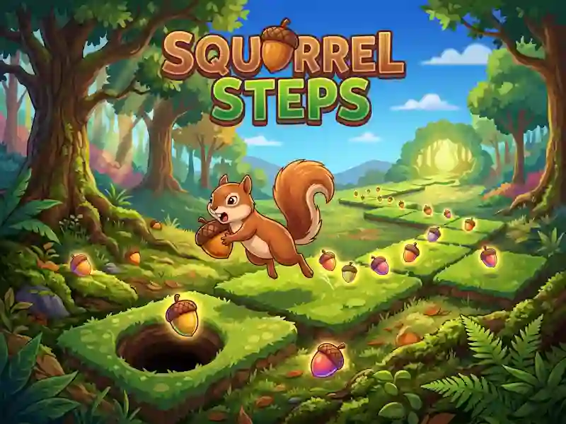 Jwèt Squirel Steps sou entènèt