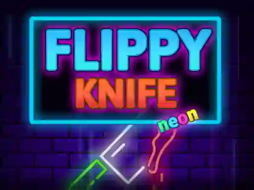 Jwèt Flippy Knife Neon sou entènèt